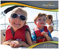 2015 Sunchaser Pontoon Catalog Cover