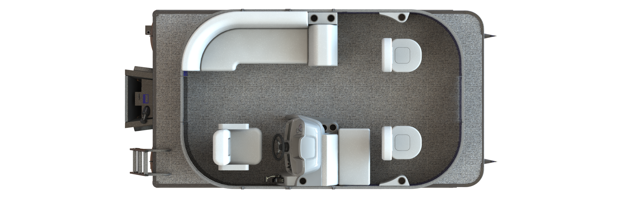 Overhead View of Vista 16 Fish