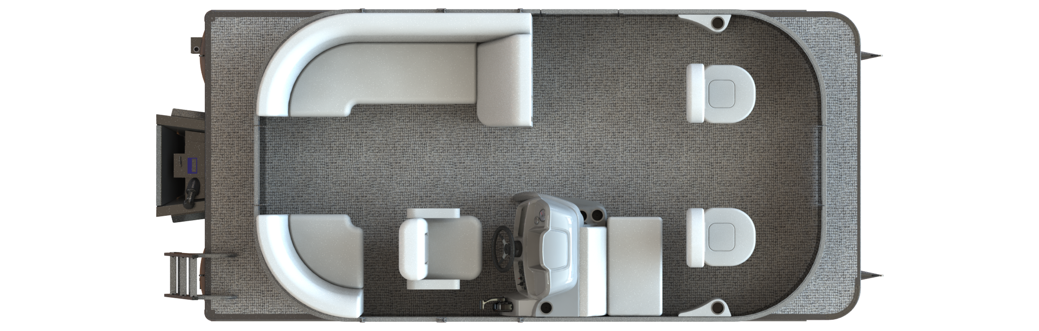 Overhead View of Vista 18 Fish