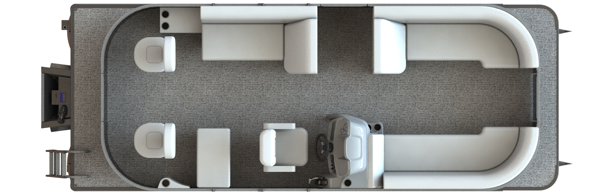 Overhead View of Vista 22 Fish