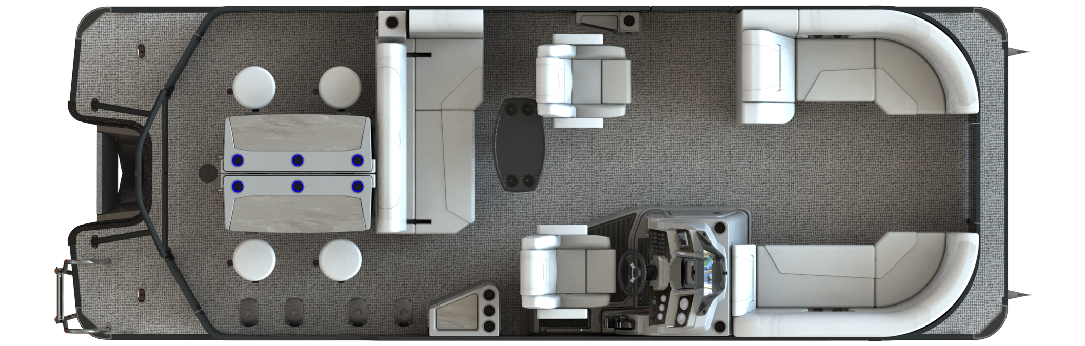 Overhead View of Eclipse 23 SBX DH Bar