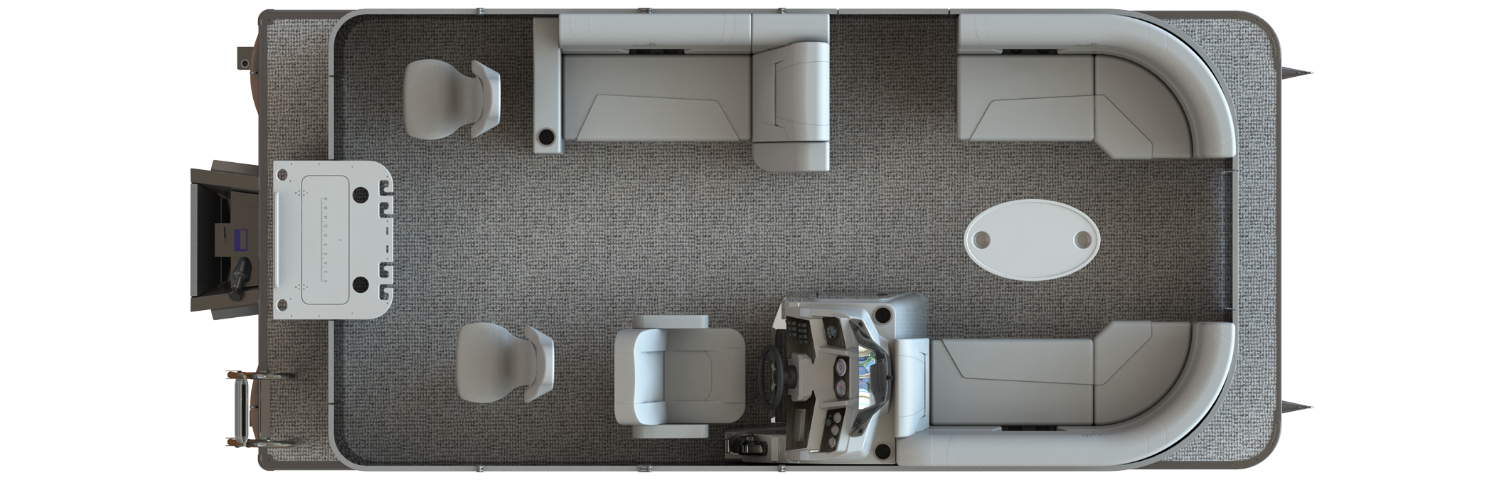 Overhead View of Geneva Fish 20 Fish