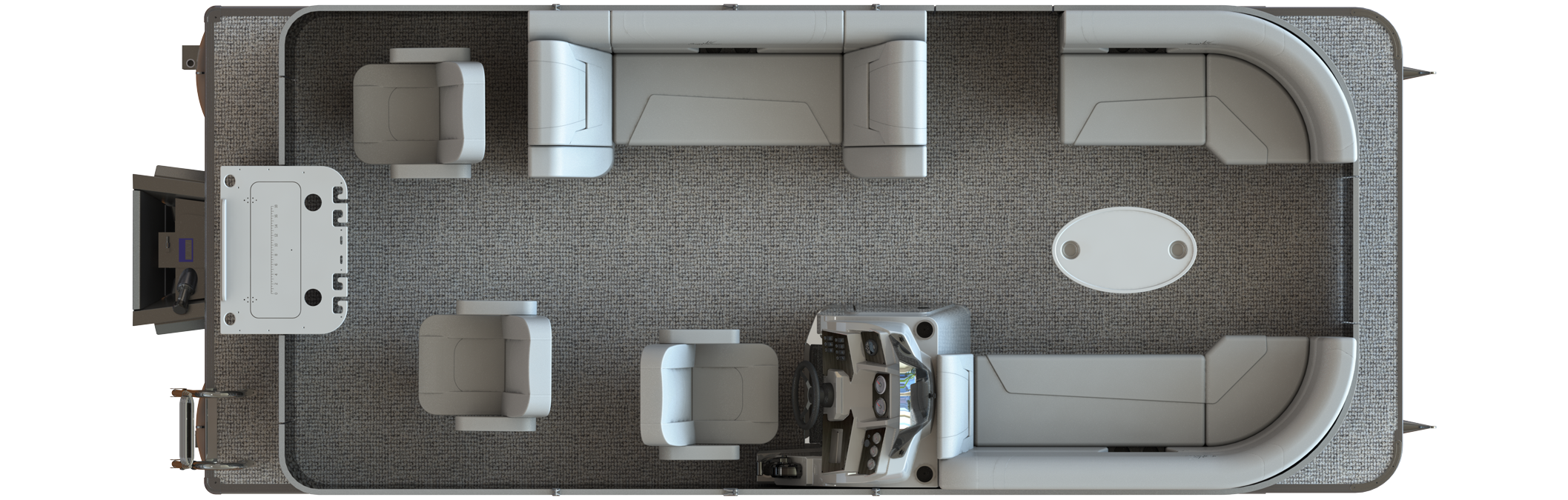 Overhead View of Geneva Fish 22 Fish