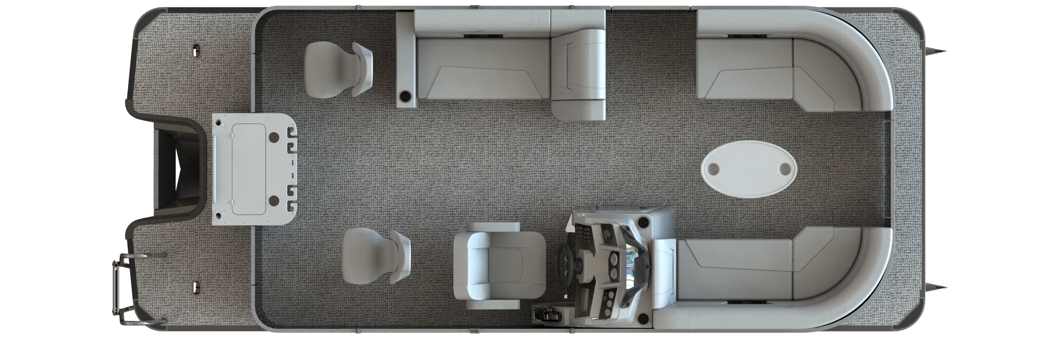 Overhead View of Geneva Sport 21 Fish