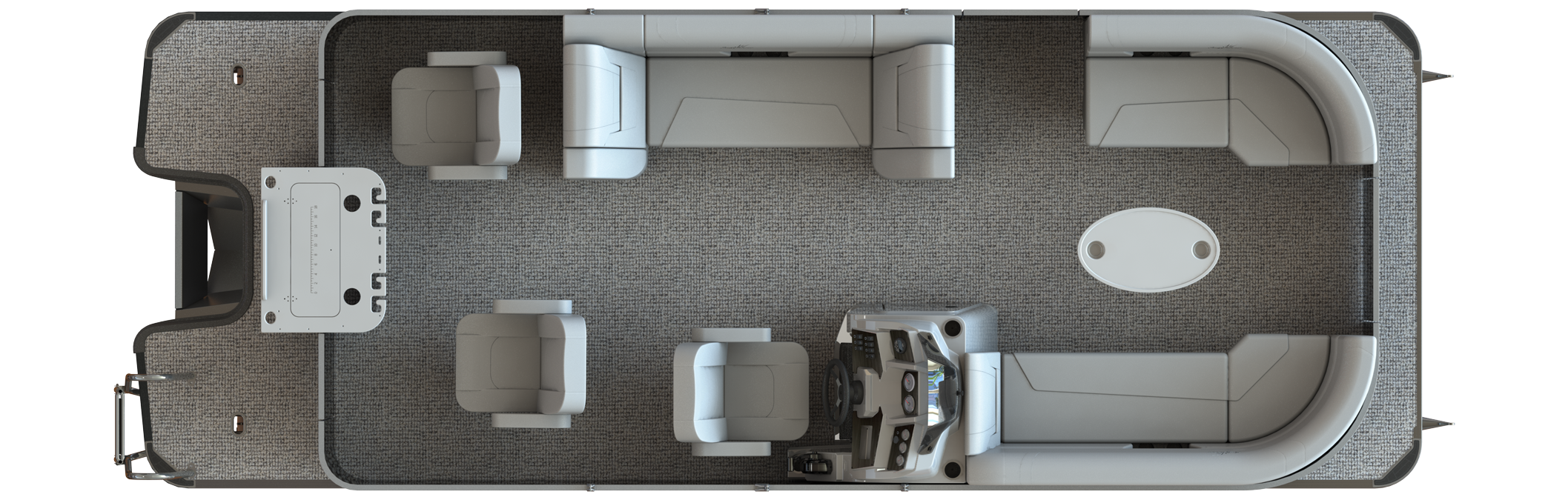 Overhead View of Geneva Sport 23 Fish