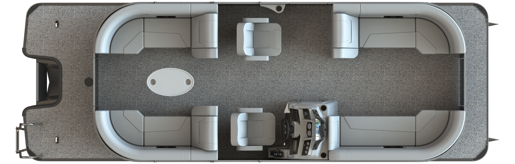 Overhead View of Geneva Sport 25 LR DH