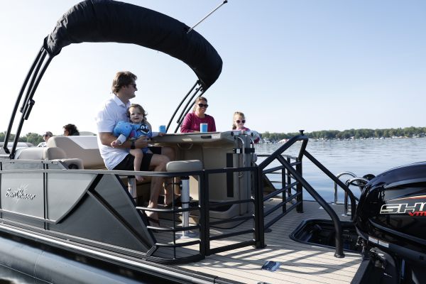 Eclipse 25 SBX Bar Sunchaser Pontoon Boat