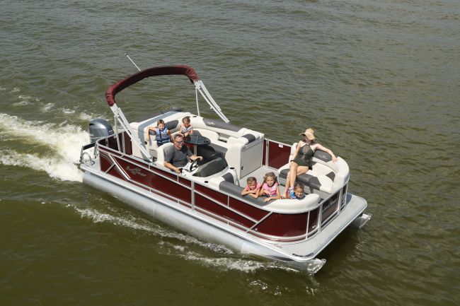 ジャン　バディスト　クルーズ Geneva Cruise - Best Pontoon Boat - Sunchaser Boats