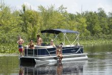 Geneva 20 Fish Sunchaser Pontoon Boat