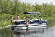 Geneva 20 Fish Sunchaser Pontoon Boat