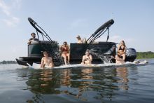 Geneva Sport 21 LR DH Sunchaser Pontoon Boat