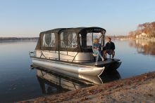 24 Voyager Sunchaser Pontoon Boat