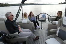 Eclipse 23 LR DH Sunchaser Pontoon Boat