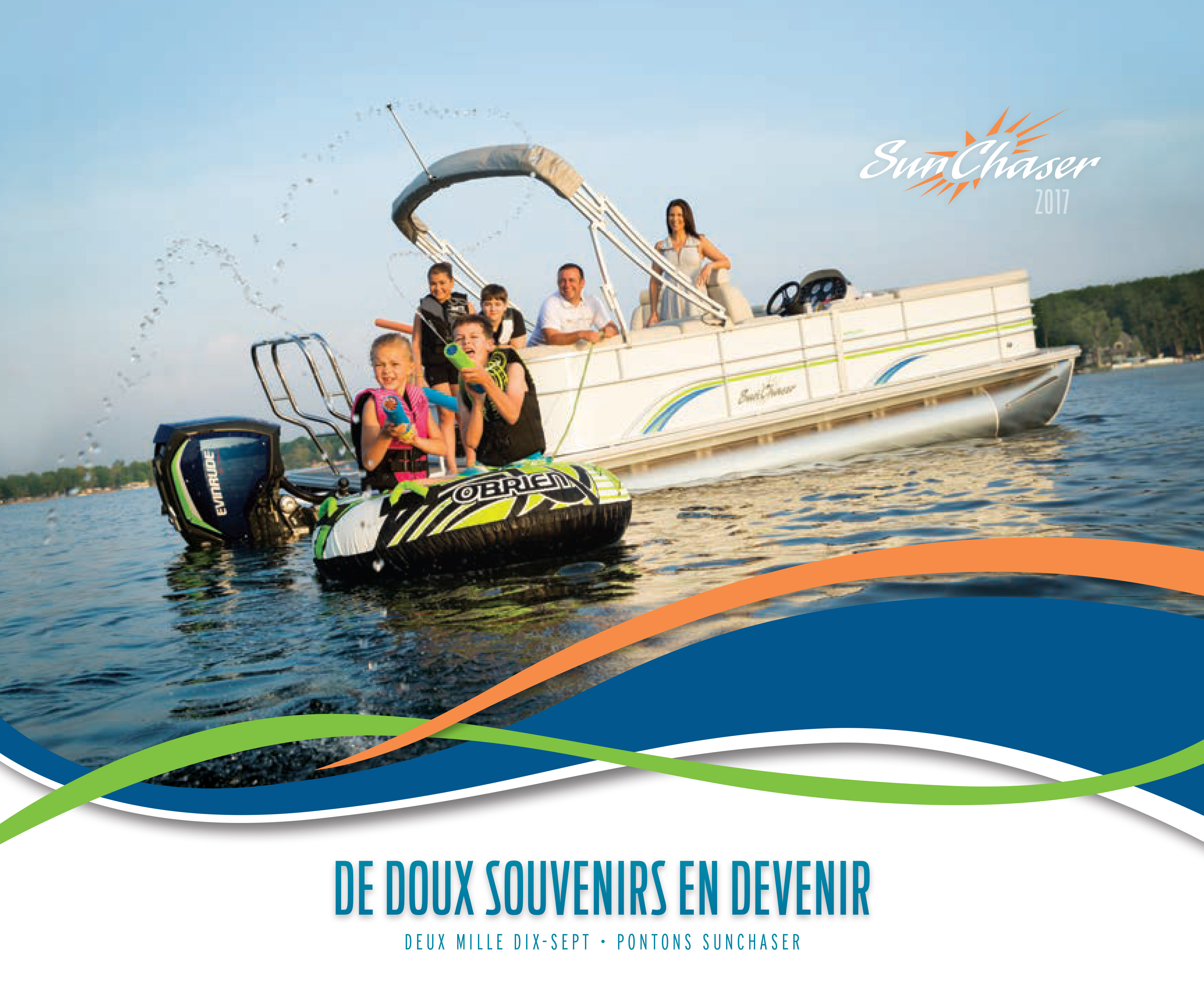 2017 Sunchaser Pontoon Catalog Cover